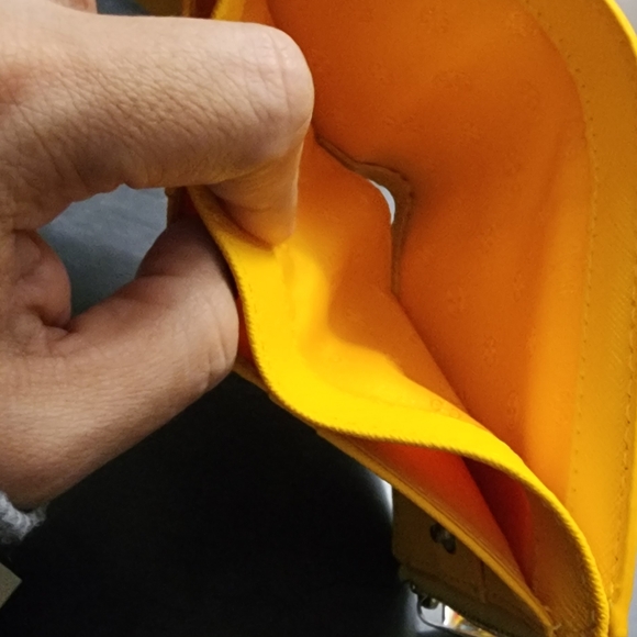 Tory Burch Yellow Wallet - Picture 7 of 11